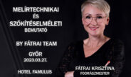Fátrai Krisztina melírtechnikai és szőkítéselméleti bemutatója Győrben 2023.03.27